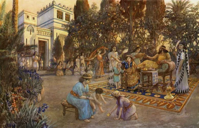 Das häusliche Leben im antiken Babylon