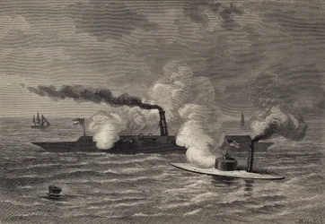 Angriff des Monitors auf die Merrimack
