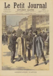 Verhaftung von Emile Arton