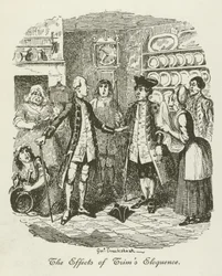 Illustration für Tristram Shandy