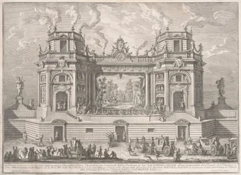 Die Seconda Macchina für die Chinea von 1761: Ein prächtiges Theater