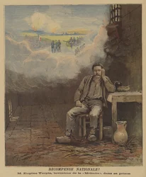 Eugene Turpin, Erfinder des Sprengstoffs Melinit, im Gefängnis