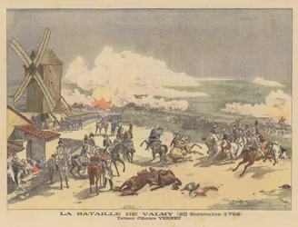 Die Schlacht von Valmy (20. September 1792)