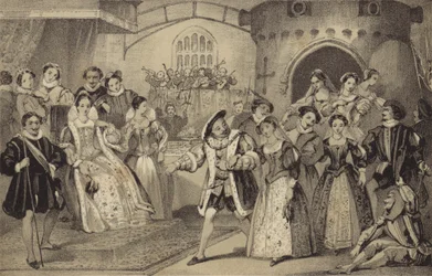 Festzug vor Heinrich dem Achten