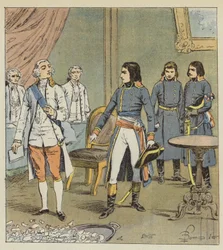 Bonaparte und der Graf von Cobentzel