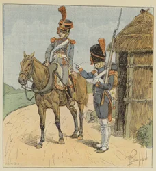 Kaiserliche Garde, Fußartillerie und Artilleriezug