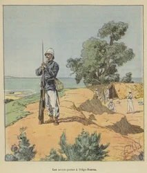 Die Vorposten in Diego-Suarez