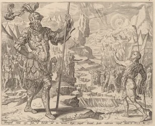 David trifft Goliath