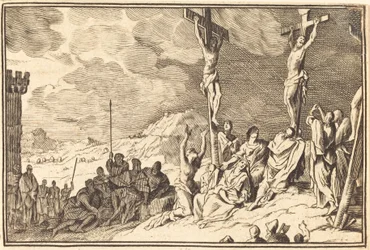 Christus stirbt am Kreuz