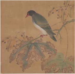 Vogel auf Zweig