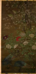 Vögel und Blumen