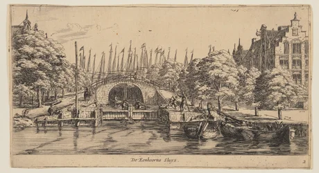 De Eenhorns Sluys, aus Ansichten von Amsterdam