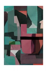 Abstrakte Geometrische Collage