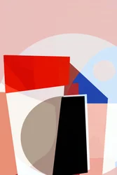 Bunte geometrische Formen