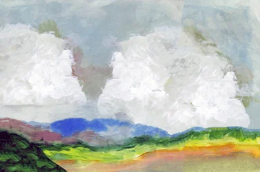 Träumerisches Wolkentalschaft