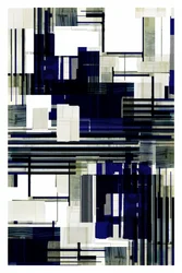 Dynamische blaue Geometrie