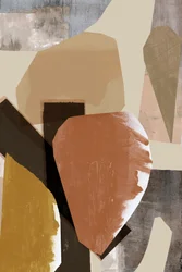 Erdige geometrische Formen