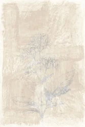 Verblasste Botanische Skizze