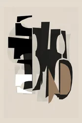 Moderne abstrakte Formen