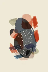 Moderne Erdige Collage