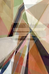 Moderne geometrische Schichten