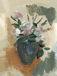 Malerisches Blumen Stillleben