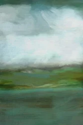 Gelassene Abstrakte Landschaft