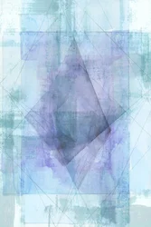 Gelassene Geometrische Schichten