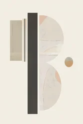 Sanfte geometrische Balance