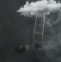 Aufstieg zu den Wolken