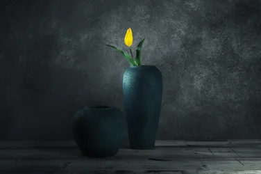Gelbe Tulpen Stillleben
