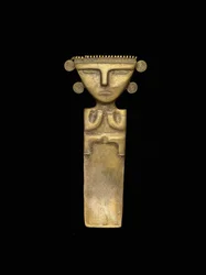 Figuraler Anhänger, 200-1600 n. Chr.