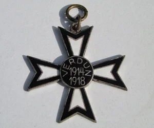 Das Verdun-Kreuz Kreuz zur Erinnerung an die Schlacht von Verdun