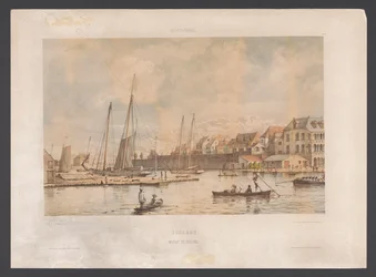 Waaigat und Stadtmauer von Willemstad