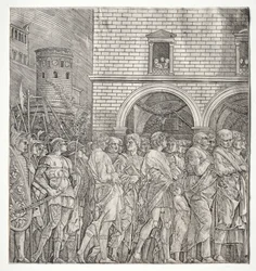 Die Triumphe Cäsars: Die Senatoren